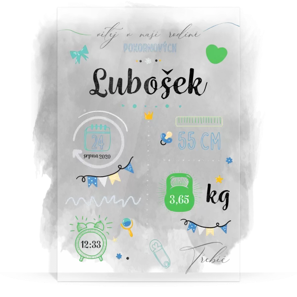 Plexi  obraz Chlapeček