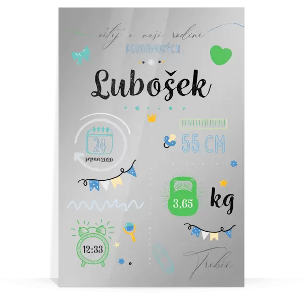 Plexi  obraz Chlapeček