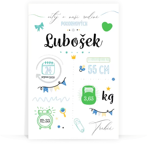 PVC obraz Chlapeček