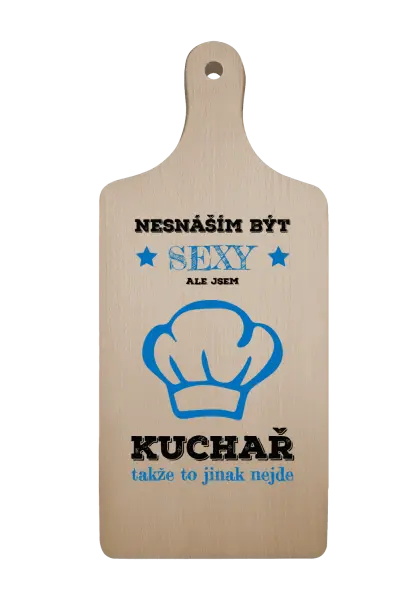 Prkénko Nesnáším být sexy, ale jsem kuchař