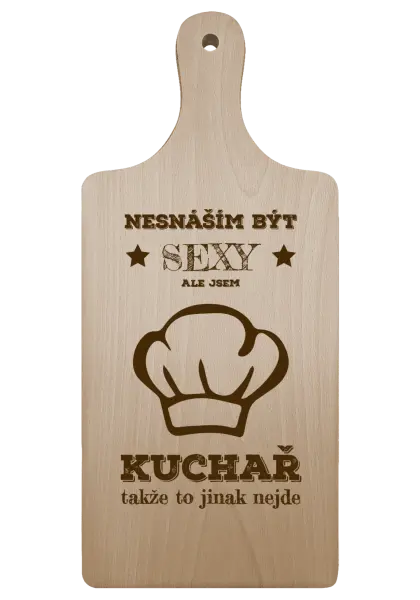 Prkénko Nesnáším být sexy, ale jsem kuchař