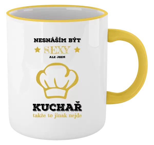 Hrnek Nesnáším být sexy, ale jsem kuchař