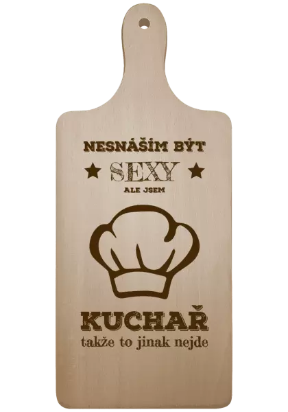Prkénko Nesnáším být sexy, ale jsem kuchař