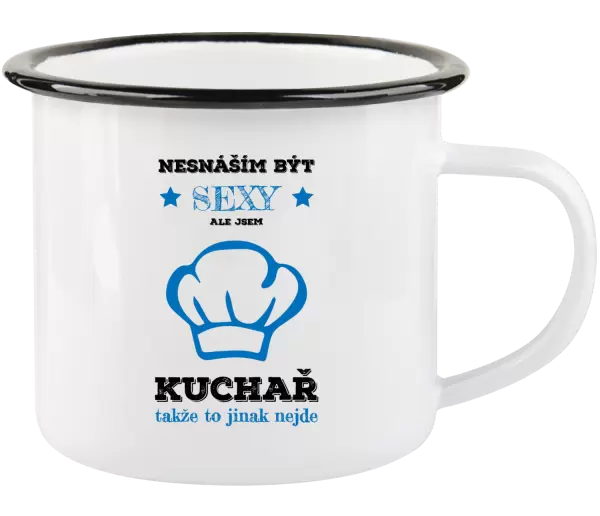 Plecháček Nesnáším být sexy, ale jsem kuchař
