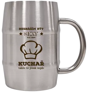 Nerezový chladicí půllitr Nesnáším být sexy, ale jsem kuchař