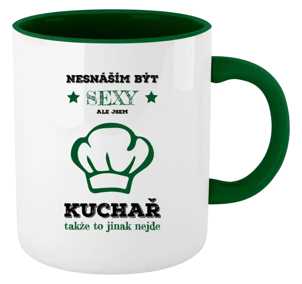 Hrnek Nesnáším být sexy, ale jsem kuchař