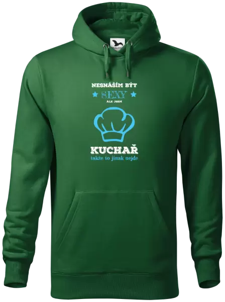 Pánská mikina Nesnáším být sexy, ale jsem kuchař