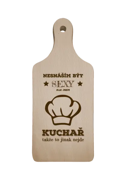 Prkénko Nesnáším být sexy, ale jsem kuchař