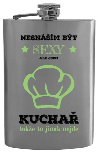 Placatka Nesnáším být sexy, ale jsem kuchař