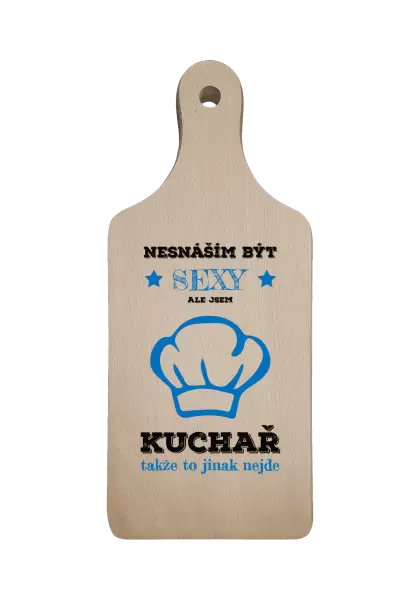 Prkénko Nesnáším být sexy, ale jsem kuchař