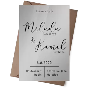 Plexi oznámení LUDMILA