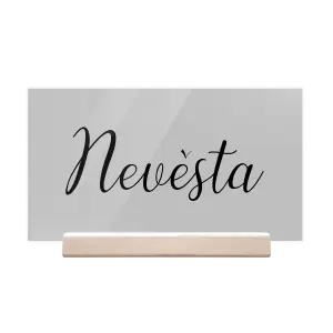 Plexi jmenovka RADKA