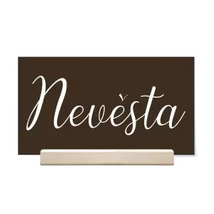 Papírová jmenovka RADKA