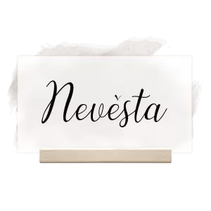 Plexi jmenovka RADKA