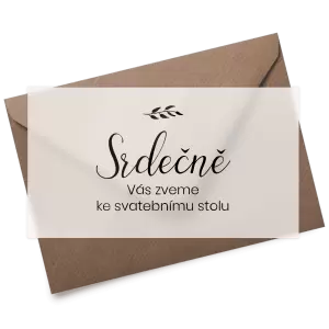 Plexi pozvánka RADKA