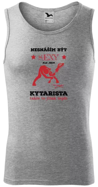 Pánské tílko Nesnáším být sexy, ale jsem kytarista