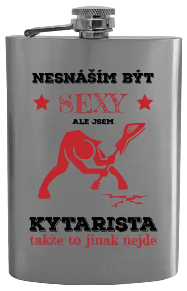 Placatka Nesnáším být sexy, ale jsem kytarista