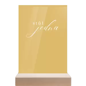 Papírové číslo stolu MARKETA