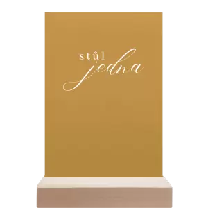 Papírové číslo stolu MARKETA