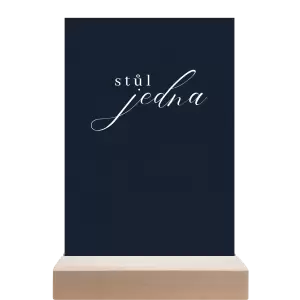 Papírové číslo stolu MARKETA