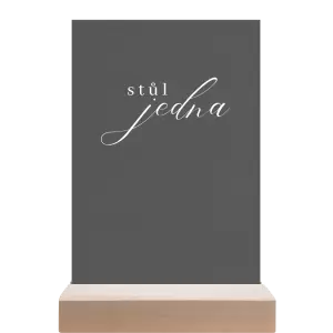 Papírové číslo stolu MARKETA