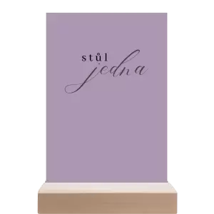 Papírové číslo stolu MARKETA