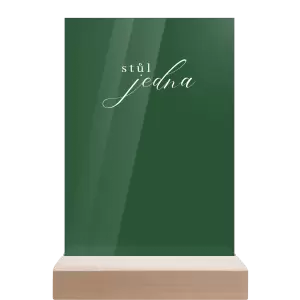 Plexi číslo stolu MARKETA