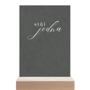 Papírové číslo stolu MARKETA