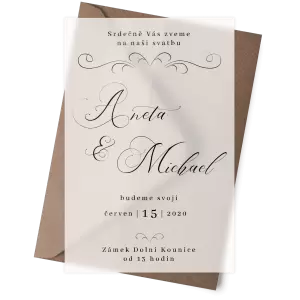 Plexi oznámení MARKETA