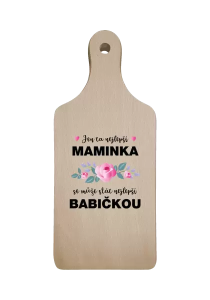 Prkénko Jen ta nejlepší maminka se může stát nejlepší babičkou