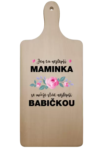 Prkénko Jen ta nejlepší maminka se může stát nejlepší babičkou