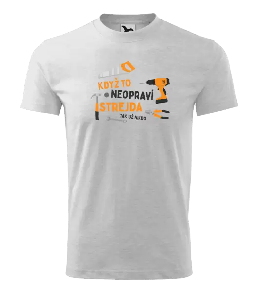 Dětské tričko Když to neopraví strejda, tak už nikdo