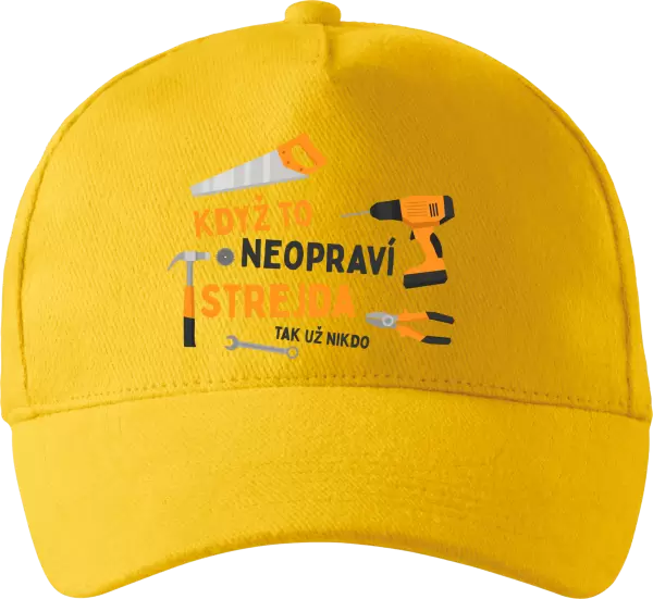 Kšiltovka Když to neopraví strejda, tak už nikdo