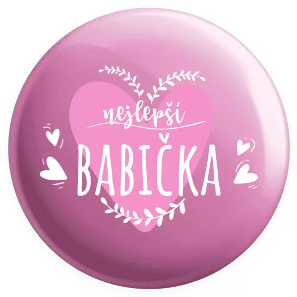Placka Nejlepší babička