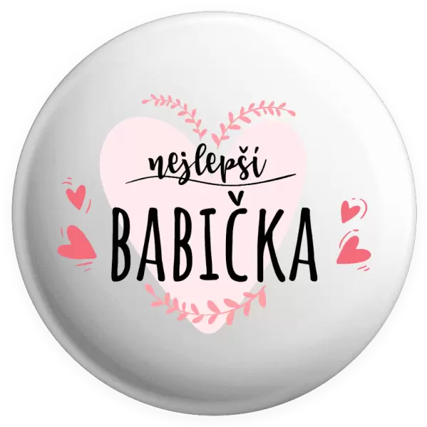 Placka Nejlepší babička