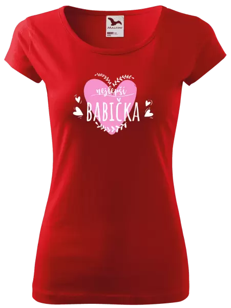 Dámské tričko Nejlepší babička