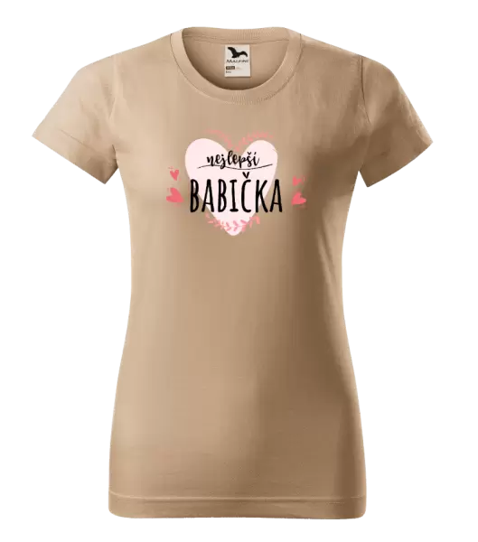 Dámské tričko Nejlepší babička