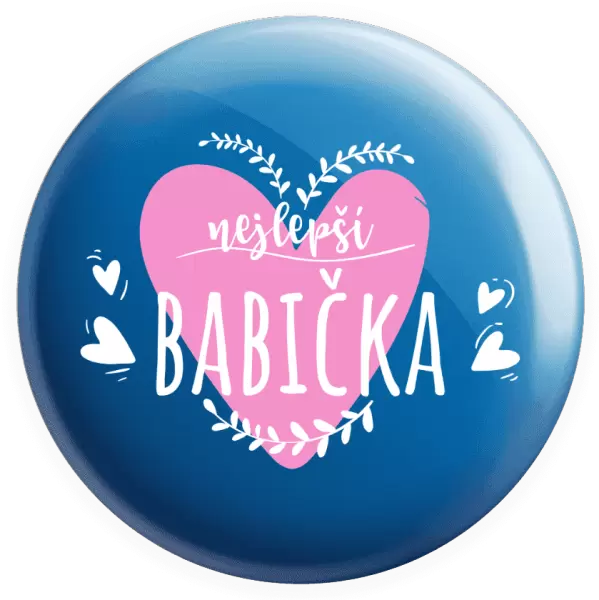 Placka Nejlepší babička