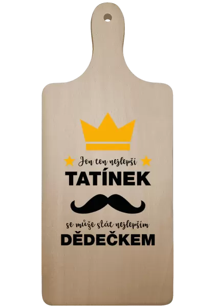 Prkénko Jen ten nejlepší tatínek se může stát nejlepším dědečkem