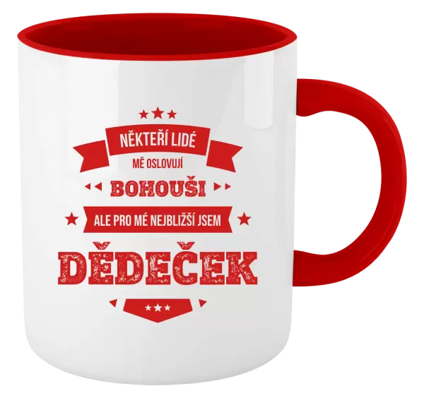 Hrnek Někteří lidé mě oslovují jménem, pro mé nejbližší jsem dědeček