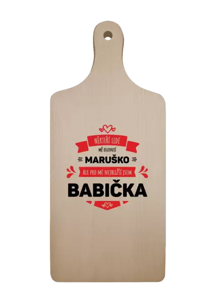 Prkénko Někteří lidé mě oslovují jménem, pro mé nejbližší jsem babička