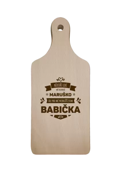 Prkénko Někteří lidé mě oslovují jménem, pro mé nejbližší jsem babička