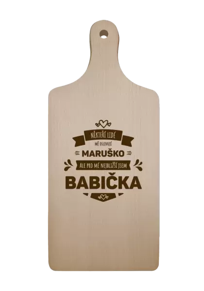 Prkénko Někteří lidé mě oslovují jménem, pro mé nejbližší jsem babička