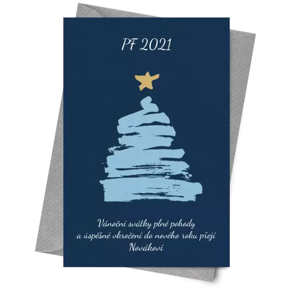 Papír 10 x 15 cm Stromeček