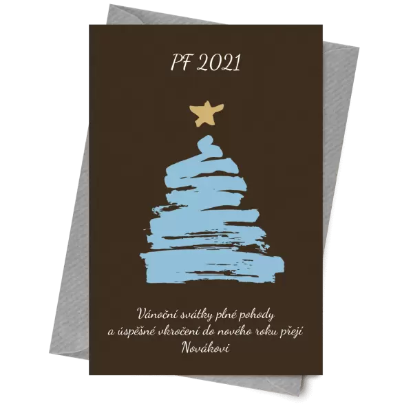 Papír 10 x 15 cm Stromeček