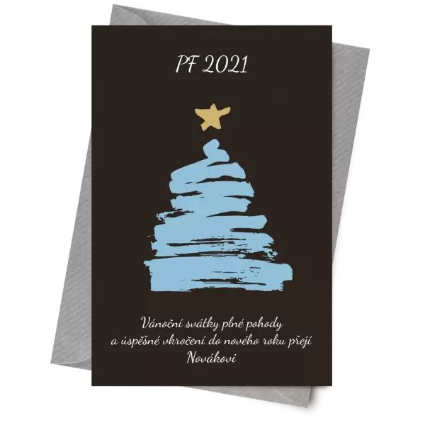 Papír 10 x 15 cm Stromeček