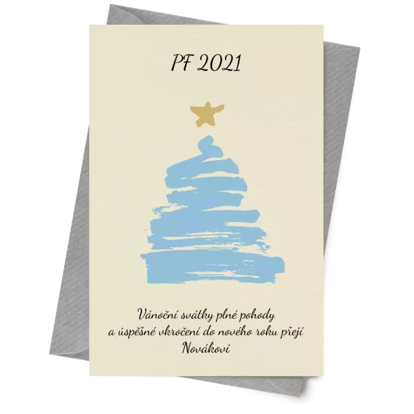 Papír 10 x 15 cm Stromeček