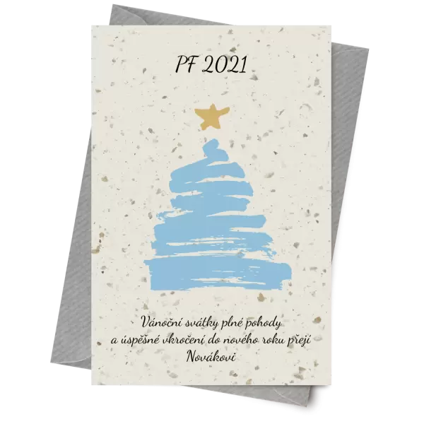 Papír 10 x 15 cm Stromeček