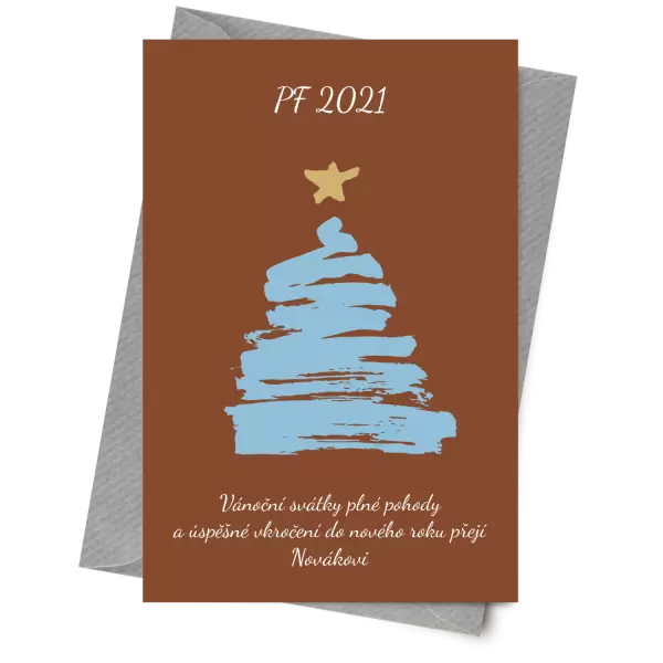 Papír 10 x 15 cm Stromeček