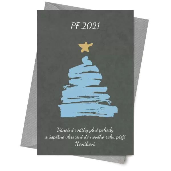 Papír 10 x 15 cm Stromeček